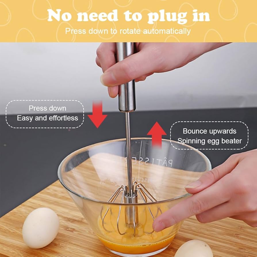 Smooth- Action Hand Whisk